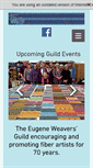 Mobile Screenshot of eugeneweavers.com
